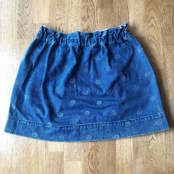 Marc by Marc Jacobs Bijou Blue Dot Skirt Size Medium - Picture 5 of 10